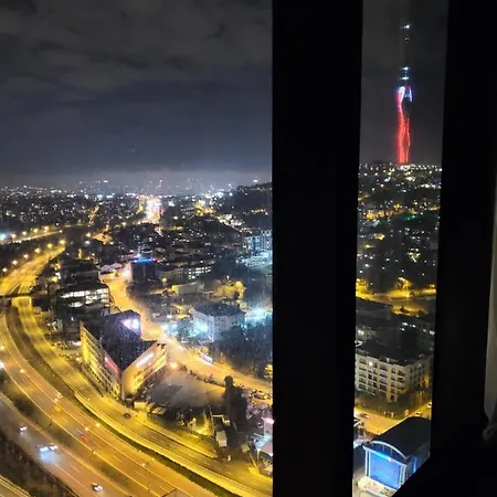 Serviced Luxurious 3+1 In Address Emaar Square Apartment *